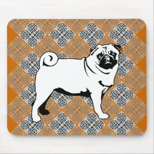 Alfombrilla De Ratón Pug Mops