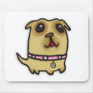 Alfombrilla De Ratón Pug Puppy Mousepad