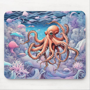 Alfombrilla De Ratón Pulpo