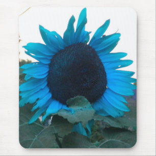 Alfombrilla De Ratón Pulsera de ratón Blue Sunflower 2