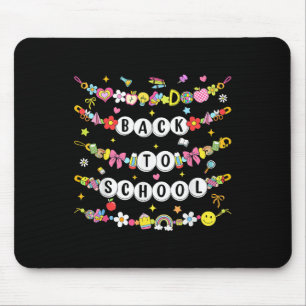Alfombrilla De Ratón Pulsera Feliz Regreso a la Escuela Primer Día de E