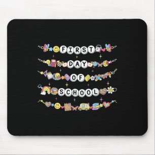Alfombrilla De Ratón Pulseras de amistad Té para el primer día de clase