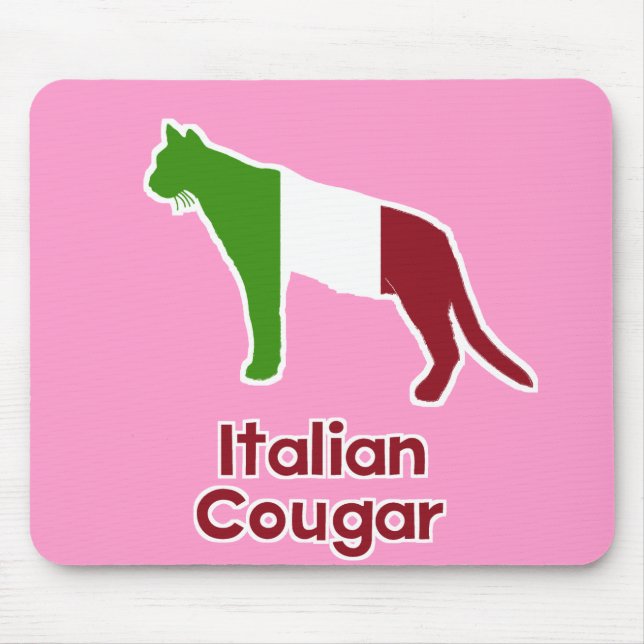 Alfombrilla De Ratón Puma italiano (Frente)
