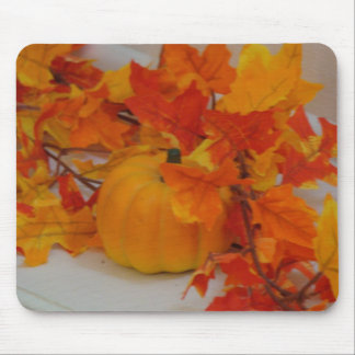 Alfombrilla De Ratón Pumpkin&Orange deja el arreglo