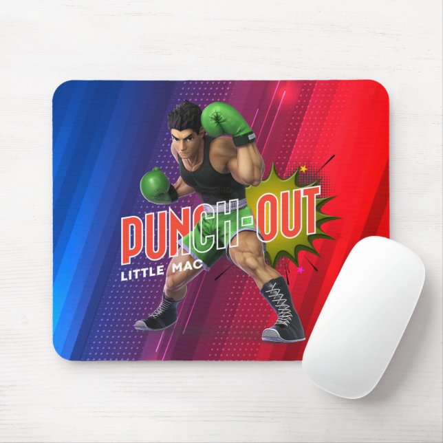 Alfombrilla De Ratón Punch out (Boxing Sport) | (Con ratón)