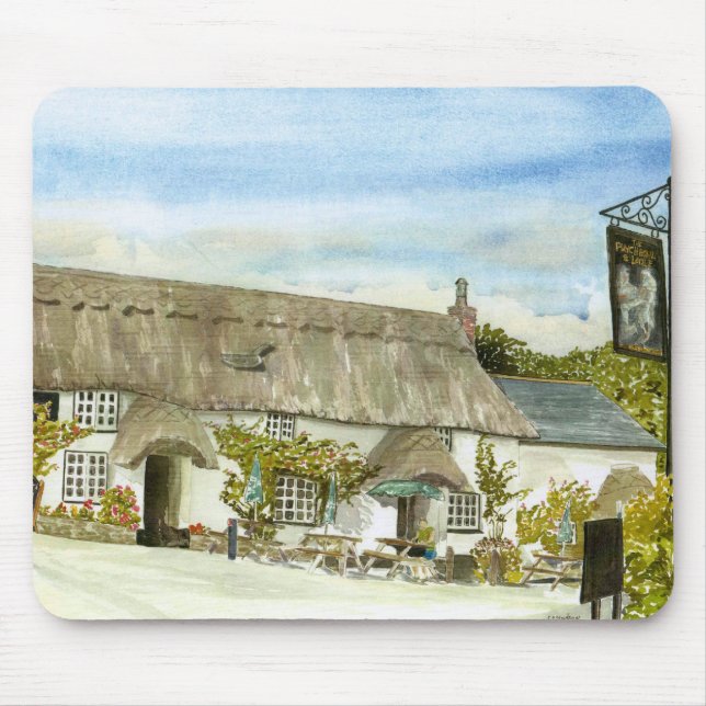 Alfombrilla De Ratón "Punchbowl y cucharón" Mousepad (Frente)