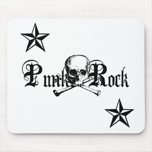 Alfombrilla De Ratón Punk rock (Frente)