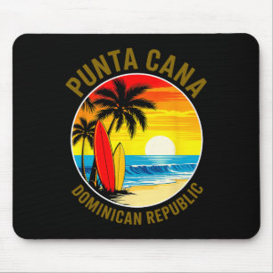 Alfombrilla De Ratón Punta Cana República Dominicana Playa Atardecer Va