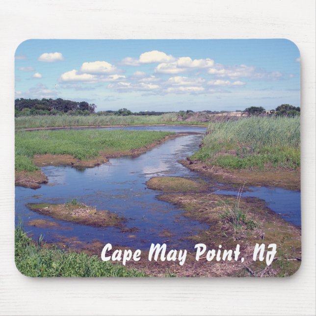 Alfombrilla De Ratón Punto de Cape May, NJ (Frente)