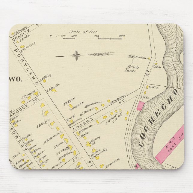 Alfombrilla De Ratón Punto de Dover Ward 2 (Frente)