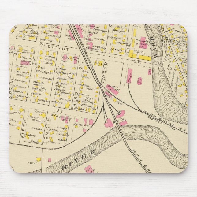 Alfombrilla De Ratón Punto de Dover Ward 2-3 (Frente)