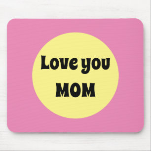 Alfombrilla De Ratón Punto grande amarillo