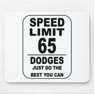 ALFOMBRILLA DE RATÓN PUNTOS DE LÍMITE DE VELOCIDAD