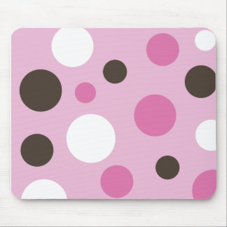 Alfombrilla De Ratón Puntos Mousepad rosado