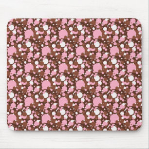 Alfombrilla De Ratón Puntos napolitanos 03 MOUSEPAD M-COMPUTADORA marró