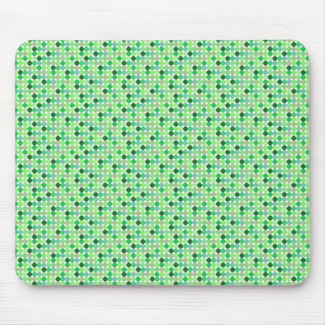 Alfombrilla De Ratón Puntos verdes (Frente)