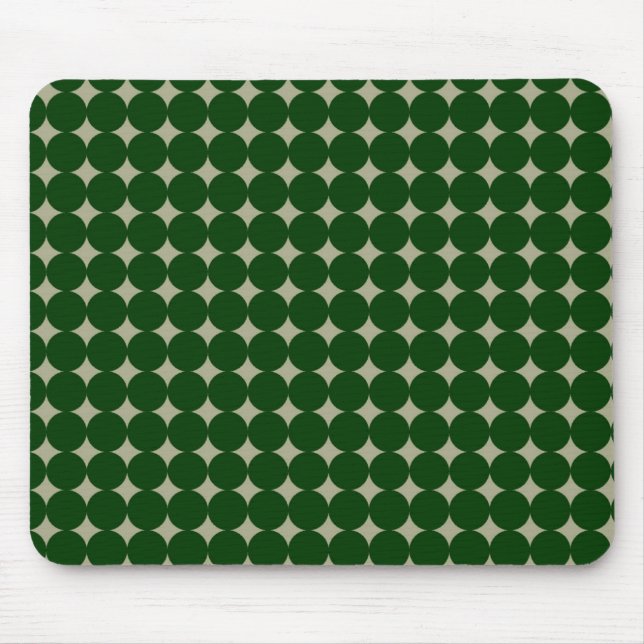 Alfombrilla De Ratón Puntos verdes (Frente)