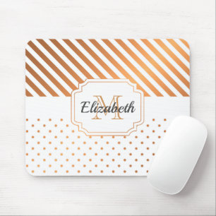 Alfombrilla De Ratón Puntos y rayas