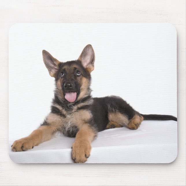 Alfombrilla De Ratón puppy German shepherd (Frente)