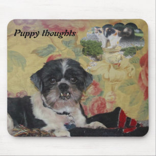 Alfombrilla De Ratón Puppy Thoughts