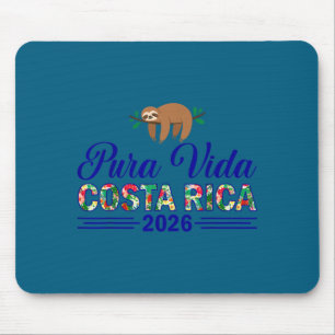 Alfombrilla De Ratón Pura vida costa rica 2026 tropical viaje divertido