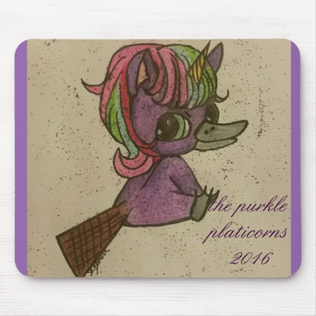 Alfombrilla De Ratón purkle platicorns 2016 (Frente)