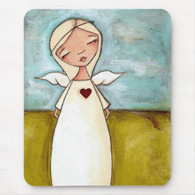 Alfombrilla De Ratón Puro del corazón - Mousepad (Frente)