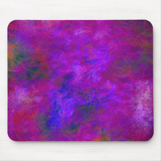 Alfombrilla De Ratón Purple Abstract Mousepad (Frente)