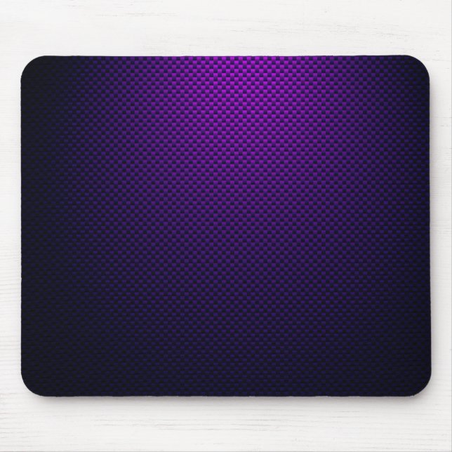 Alfombrilla De Ratón Purple black carbon fiber patterned (Frente)