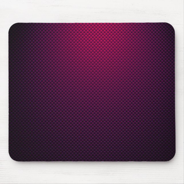 Alfombrilla De Ratón Purple blue black carbon fiber patterned (Frente)