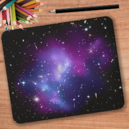 Alfombrilla De Ratón Purple Galaxy Cluster Celestial Photo