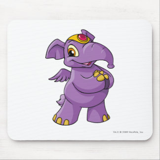 Alfombrilla De Ratón Púrpura de Elephante