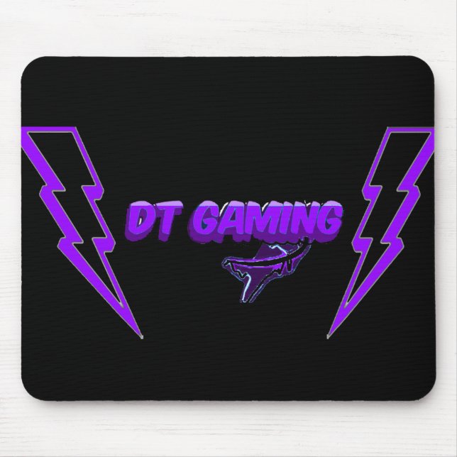 Alfombrilla De Ratón Púrpura del mousepad del juego de despegue (Frente)
