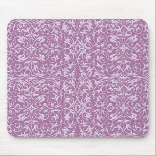 Alfombrilla De Ratón Púrpura ornamental del modelo