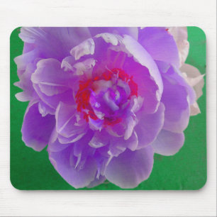 Alfombrilla De Ratón Púrpura Peony MousePad