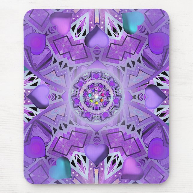 Alfombrilla De Ratón Púrpura W2 (Frente)