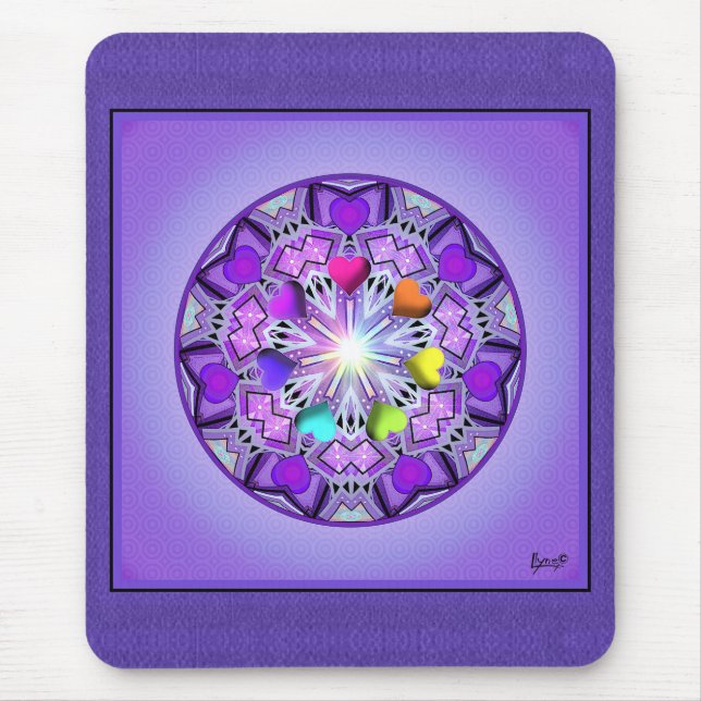 Alfombrilla De Ratón Púrpura W2 (Frente)