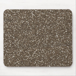Alfombrilla De Ratón Purpurina de Coffee Bean Faux
