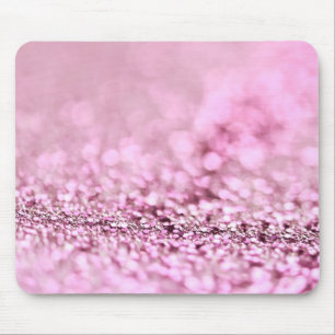 Alfombrilla De Ratón Purpurina de oro Rosa Rosa Rosa Rosa de Lujo