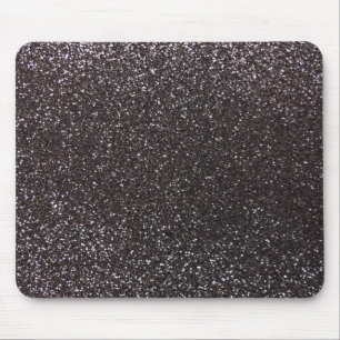 Alfombrilla De Ratón Purpurina gris oscuro