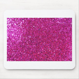 Alfombrilla De Ratón Purpurina rosado