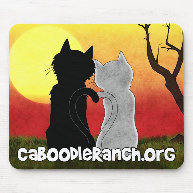 Alfombrilla De Ratón "Purrfect" Mousepad (Frente)