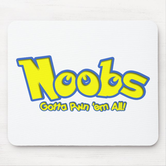 Alfombrilla De Ratón Pwn Noobs (Frente)