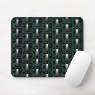 Alfombrilla De Ratón QEPD Batería Mousepad