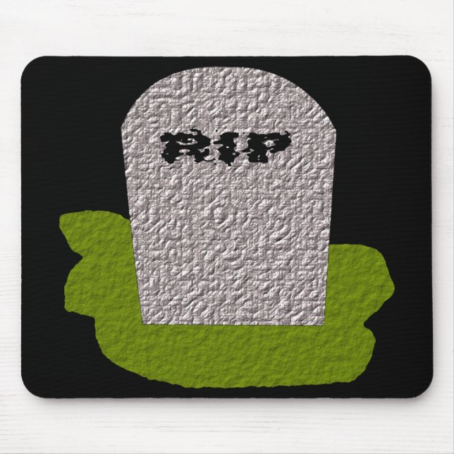 Alfombrilla De Ratón QEPD Mousepad Tombstone (Frente)