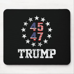 Alfombrilla De Ratón Qr divertido Presidente Trump 4547 Código de baile