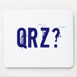 Alfombrilla De Ratón ¿QRZ? Jamón de radio Mousepad