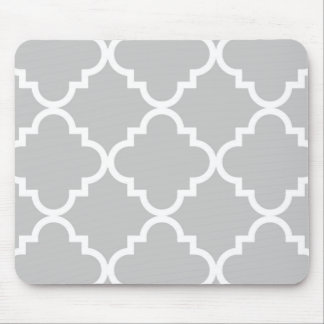 Alfombrilla De Ratón Quatrefoil Mousepad - gris