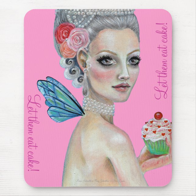 Alfombrilla De Ratón  ¡Que coman pastel! (Frente)