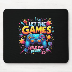 Alfombrilla De Ratón Que Comiencen Los Juegos Día de Campo 25 Diseño de